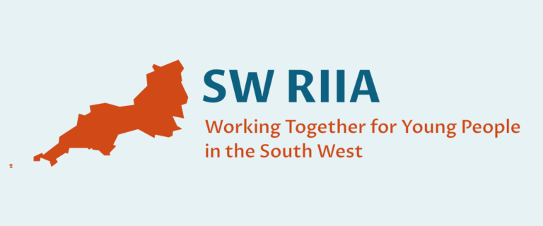 SW RIIA logo - text below reads Working Together for Young People in the South West